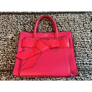 Kate Spade Pink Helena Box Valley Satchel with Strap